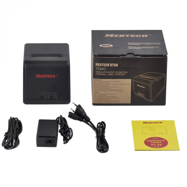 Принтер этикеток MERTECH DT58 TEMO (DT, 203 dpi, 56мм, USB)