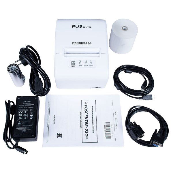 Фискальный регистратор POScenter-02Ф USB/RS/LAN WiFi белый